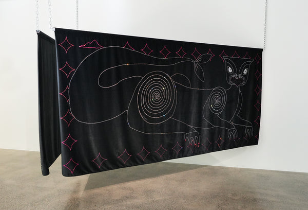 Kahurangiariki Smith | Kai a te Taniwha exhibition photo