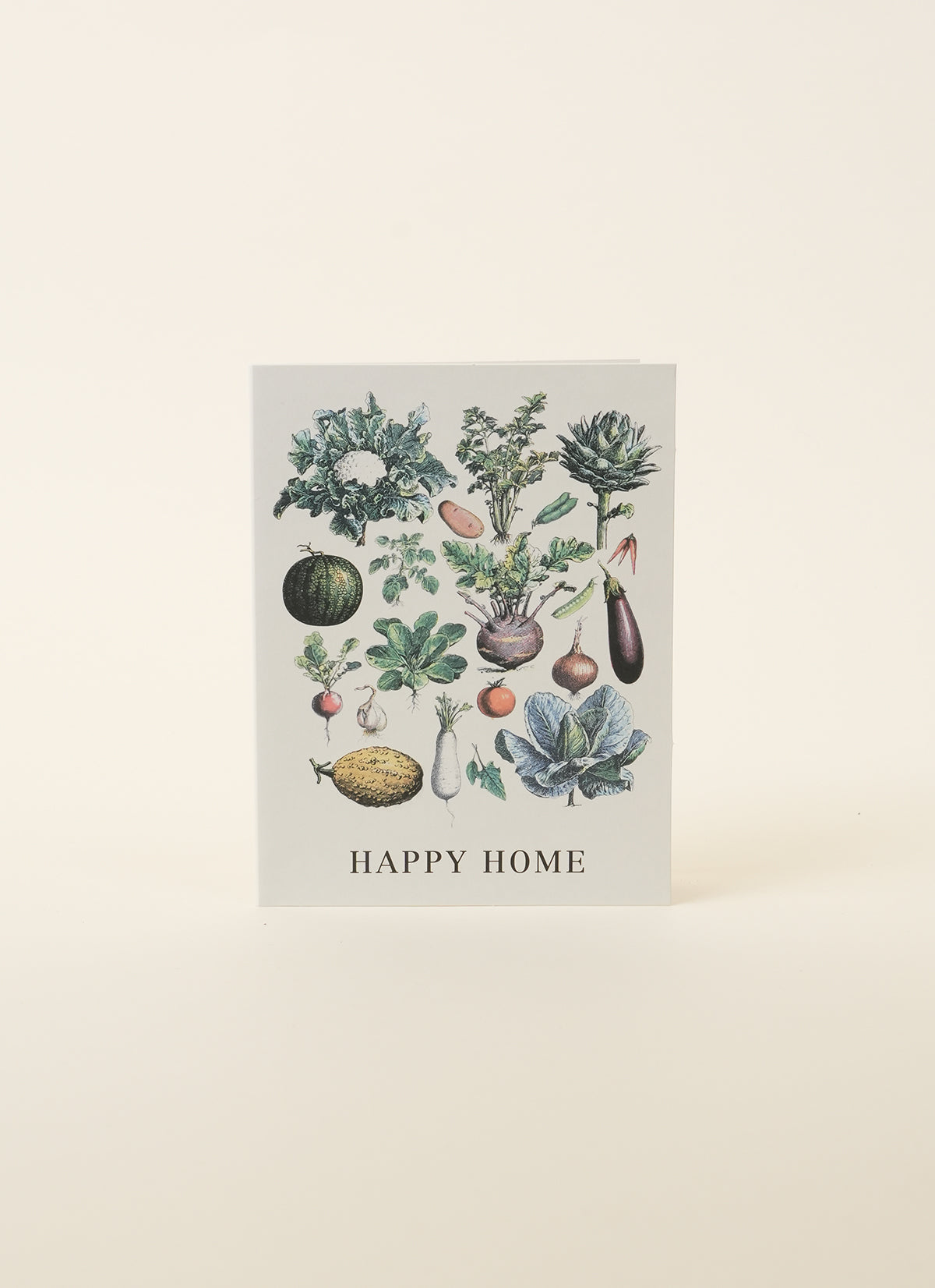 Happy Home Veges Card