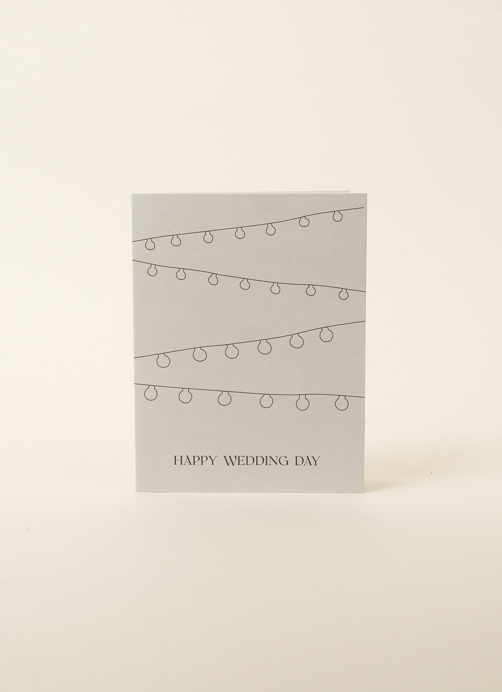 Father Rabbit Happy Wedding Day Card