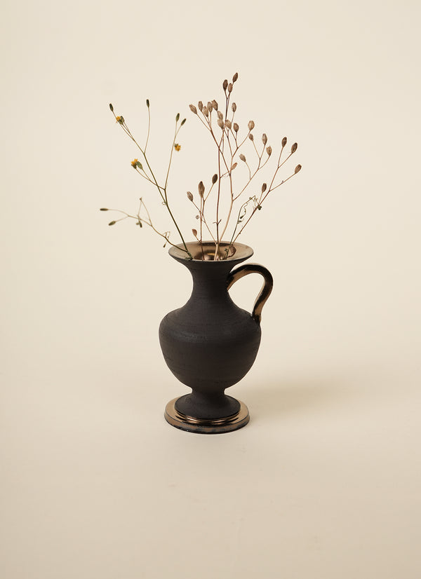 Hellespont Ceramics Leda Single Handed Bud Vase