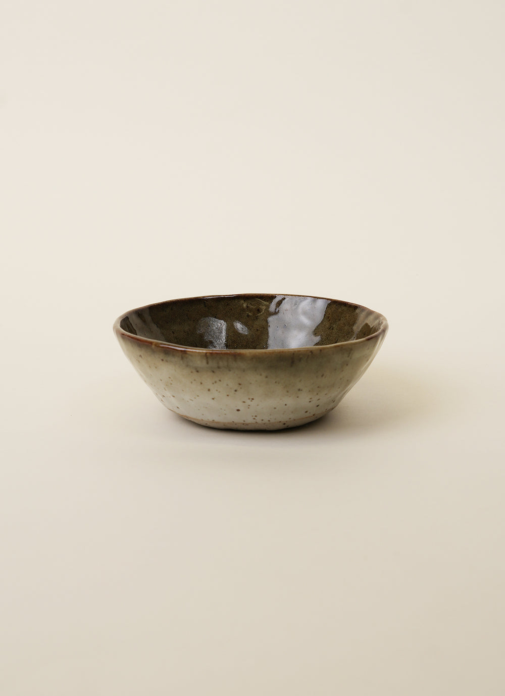Laura Allen Medium Green Bowl