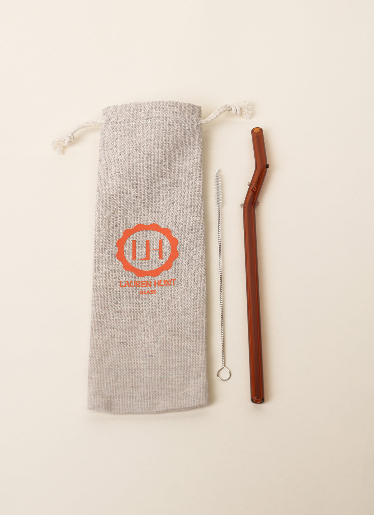 Lauren Hunt Reusable Glass Straw