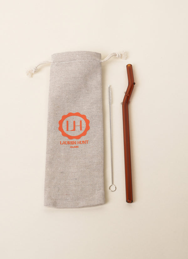 Lauren Hunt Reusable Glass Straw