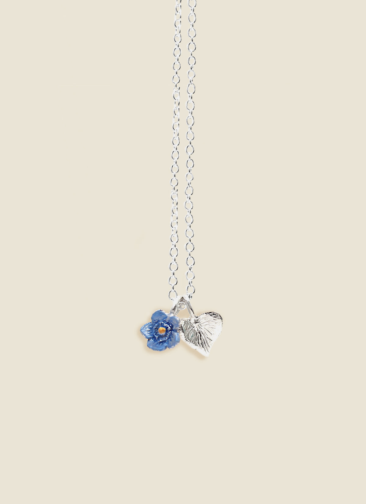 Lilygriffin Sweetheart Forget Me Not Necklace