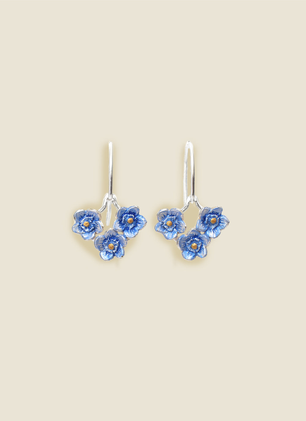 Lilygriffin Forget Me Not Trio Earrings