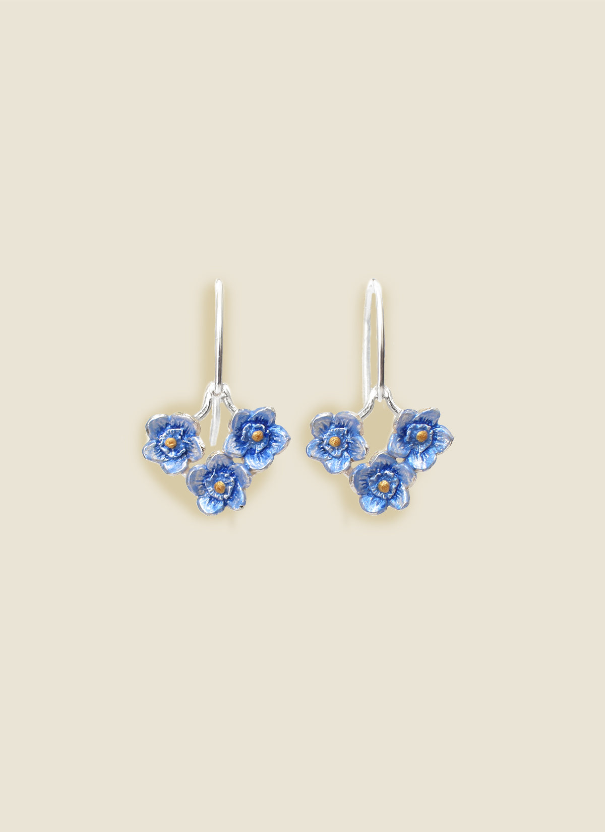 Lilygriffin Forget Me Not Trio Earrings