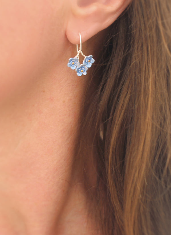 Lilygriffin Forget Me Not Trio Earrings