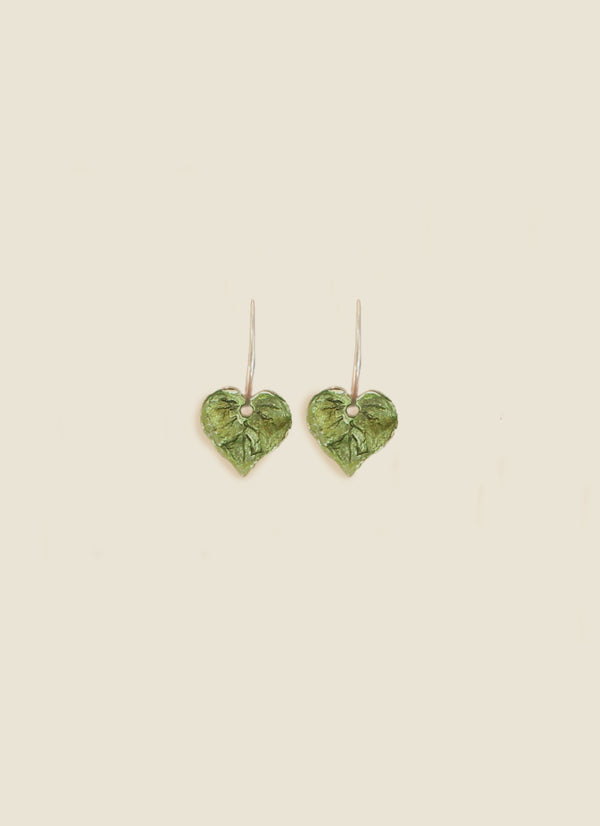 Lilygriffin Kawakawa Leaf Earrings