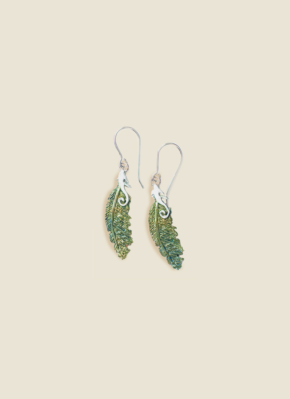 Lilygriffin Kereru Feather Earrings