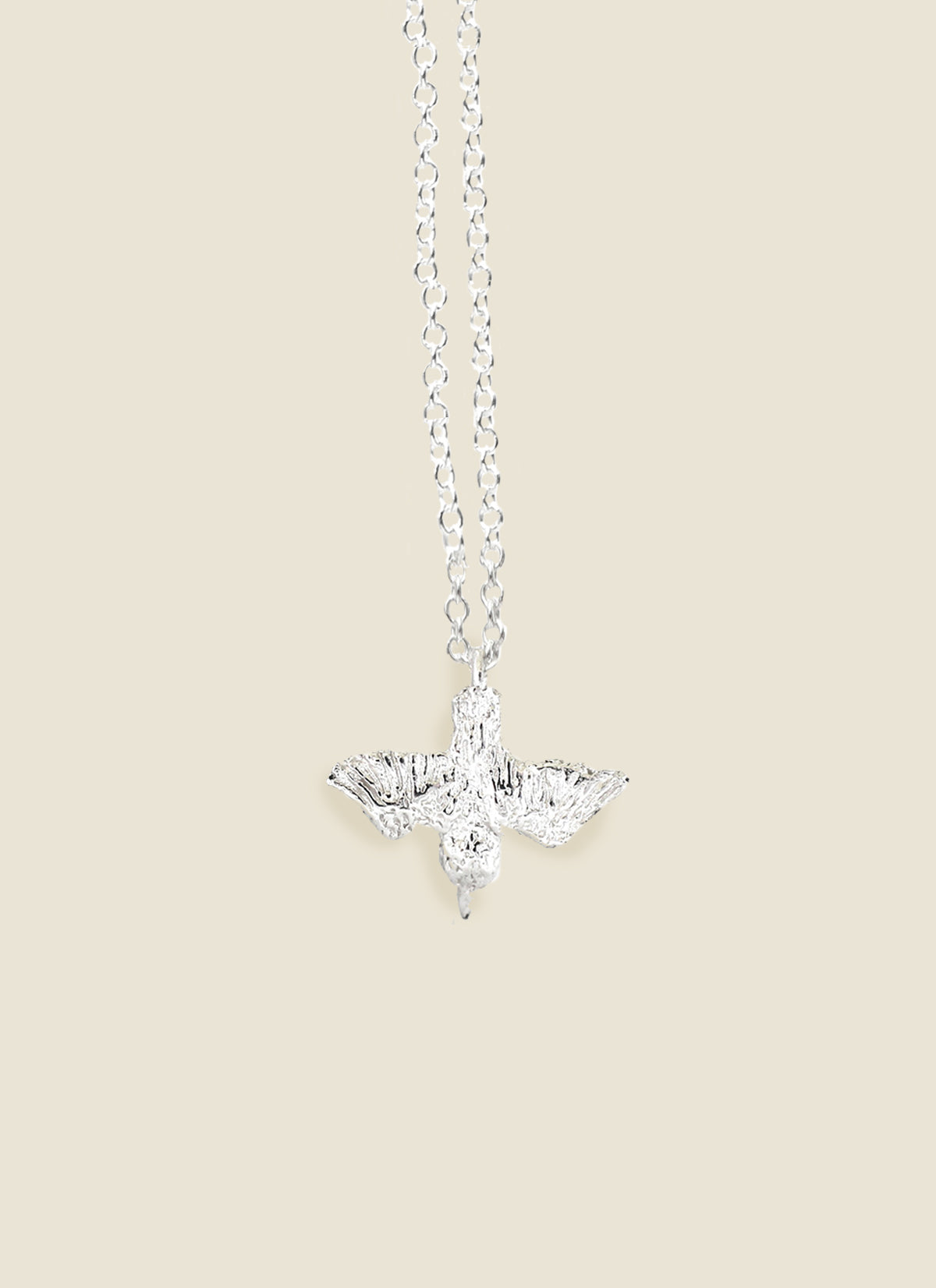 Lilygriffin Kotare Bird Silver Necklace