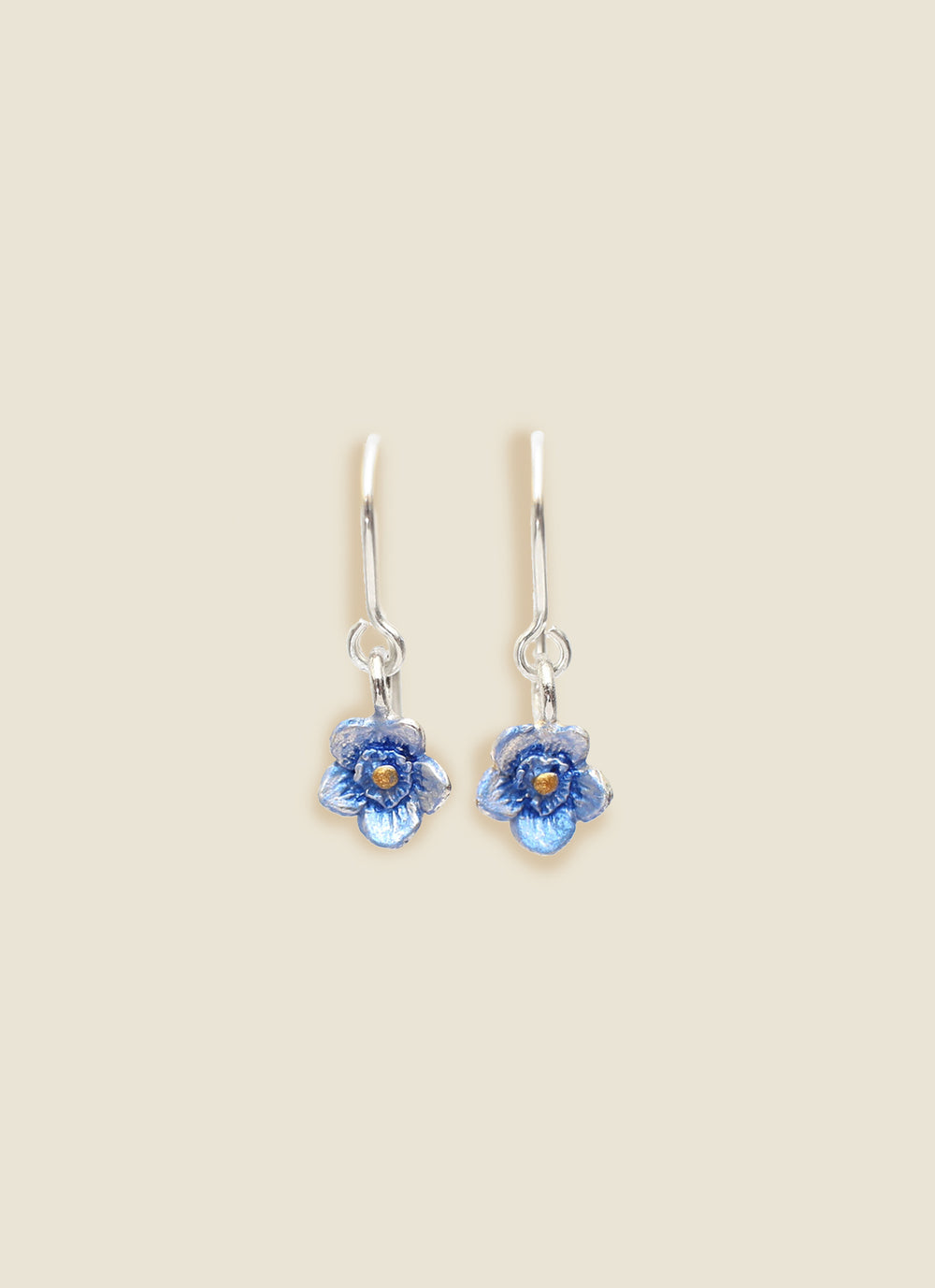 Lilygriffin Forget Me Not Drop Earrings