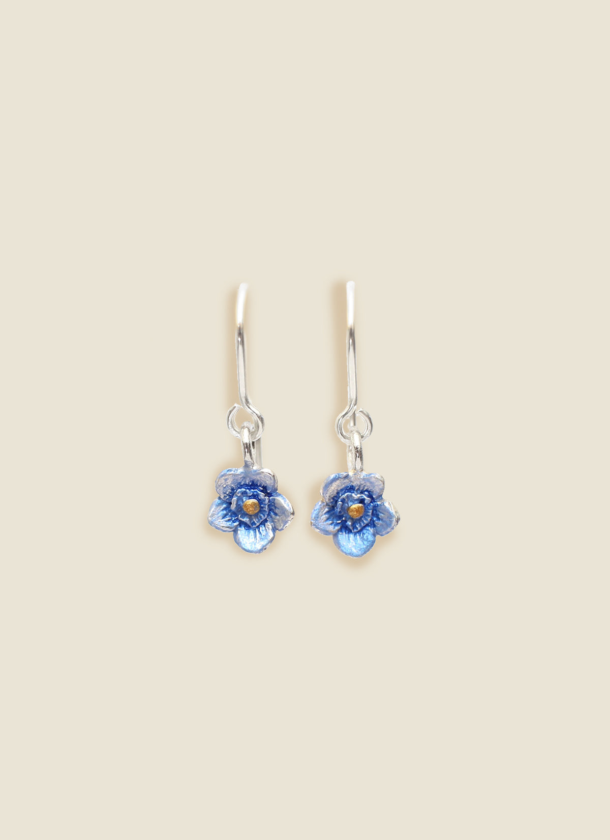 Lilygriffin Forget Me Not Drop Earrings