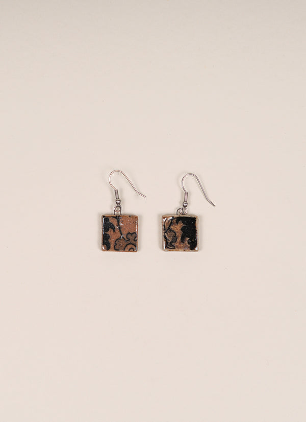 Melissa Mead Salt Fired Earrings