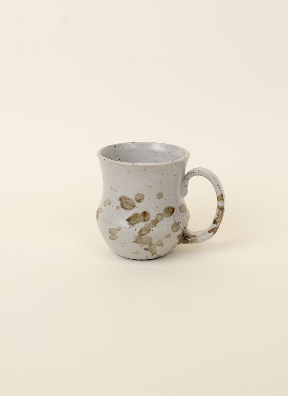 Maiah Ceramics White Splash Mugs