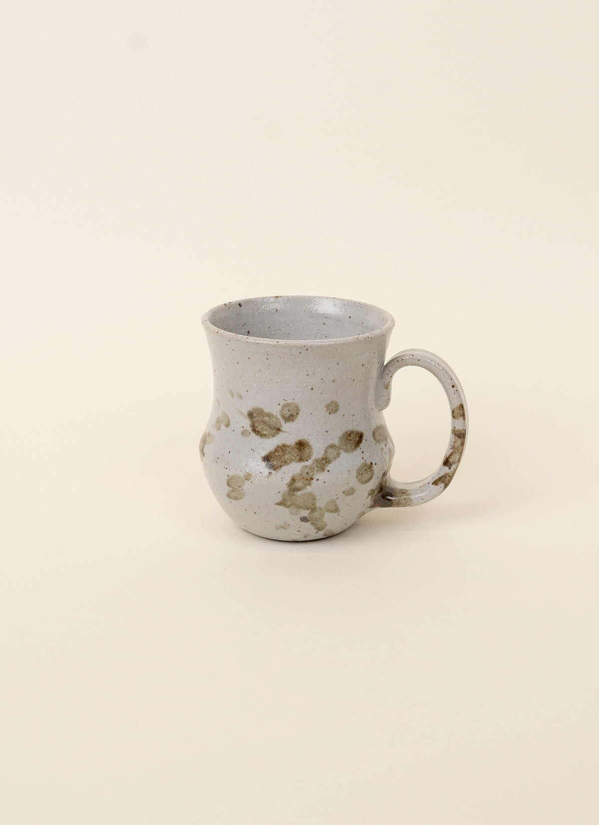 Maiah Ceramics White Splash Mugs