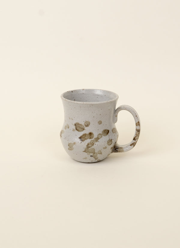Maiah Ceramics White Splash Mugs