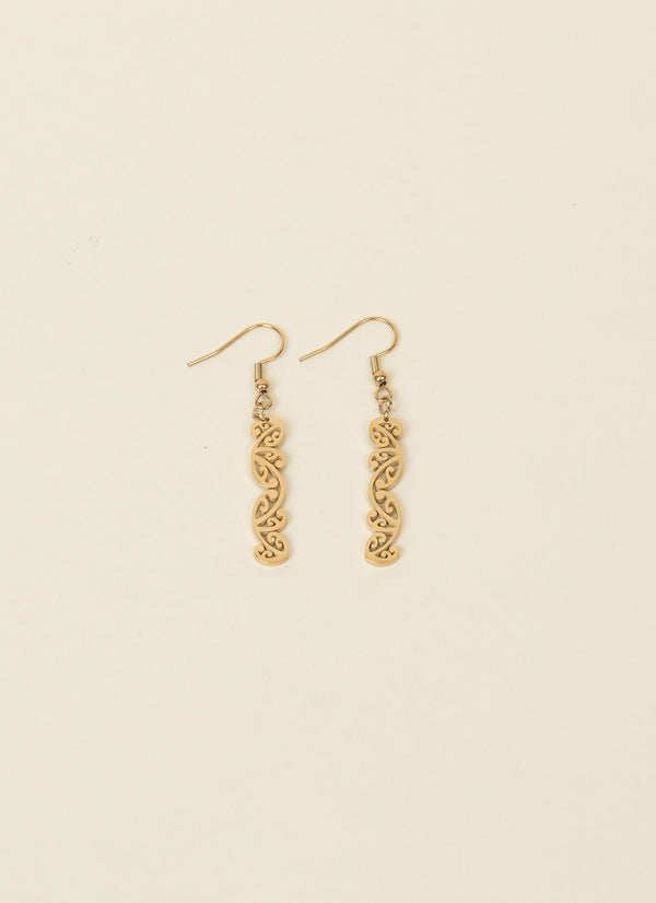 Māori by Design Mangōpare Earrings