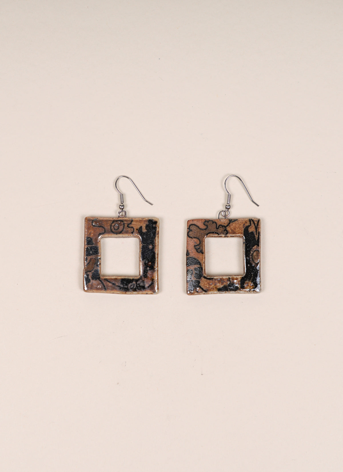 Melissa Mead Salt Fired Earrings