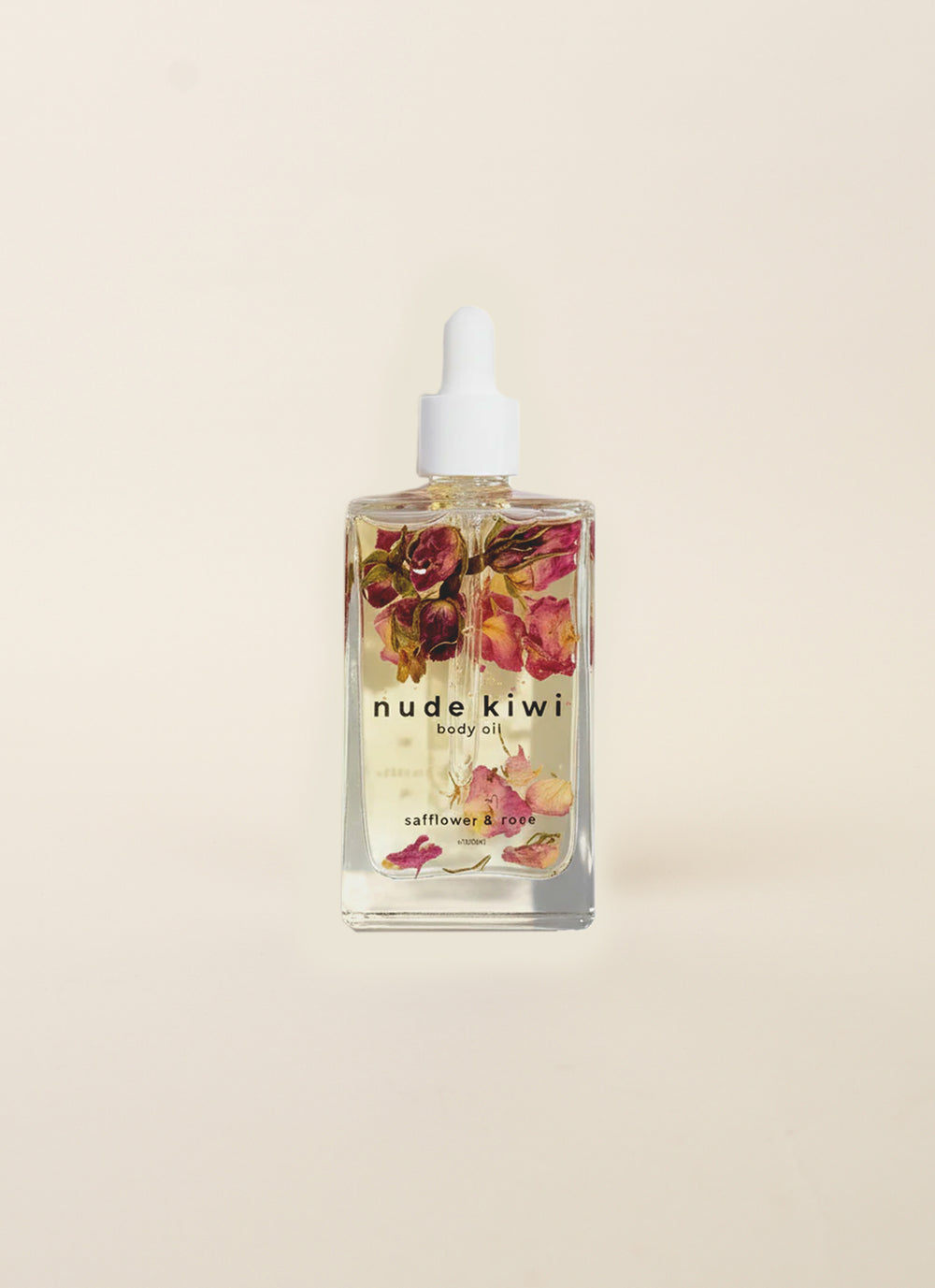 Nude Kiwi Safflower and Rose Body Oil