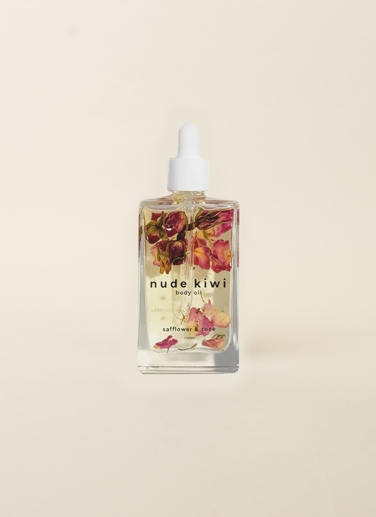 Nude Kiwi Safflower and Rose Body Oil
