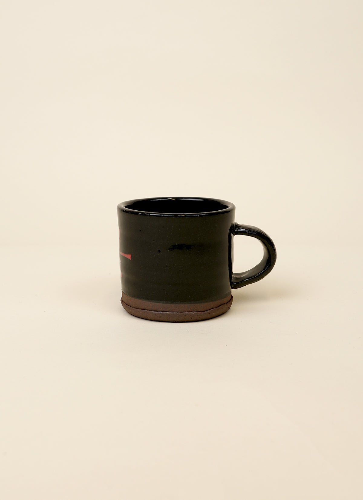 Paul Maseyk Black Red Cross Mug