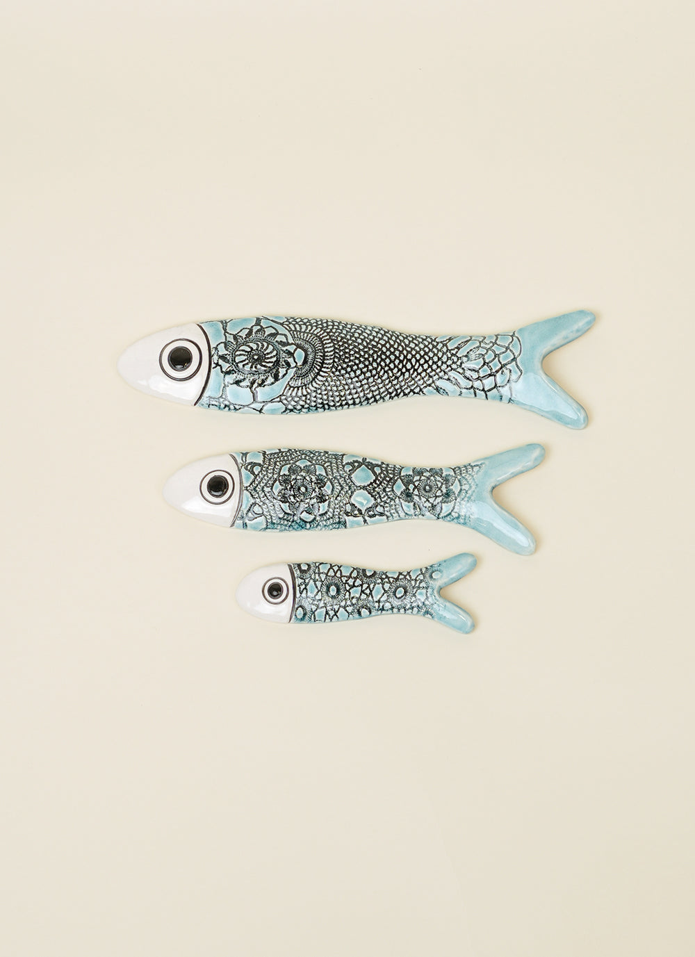 Robyn Kunin Ceramic Fish Set