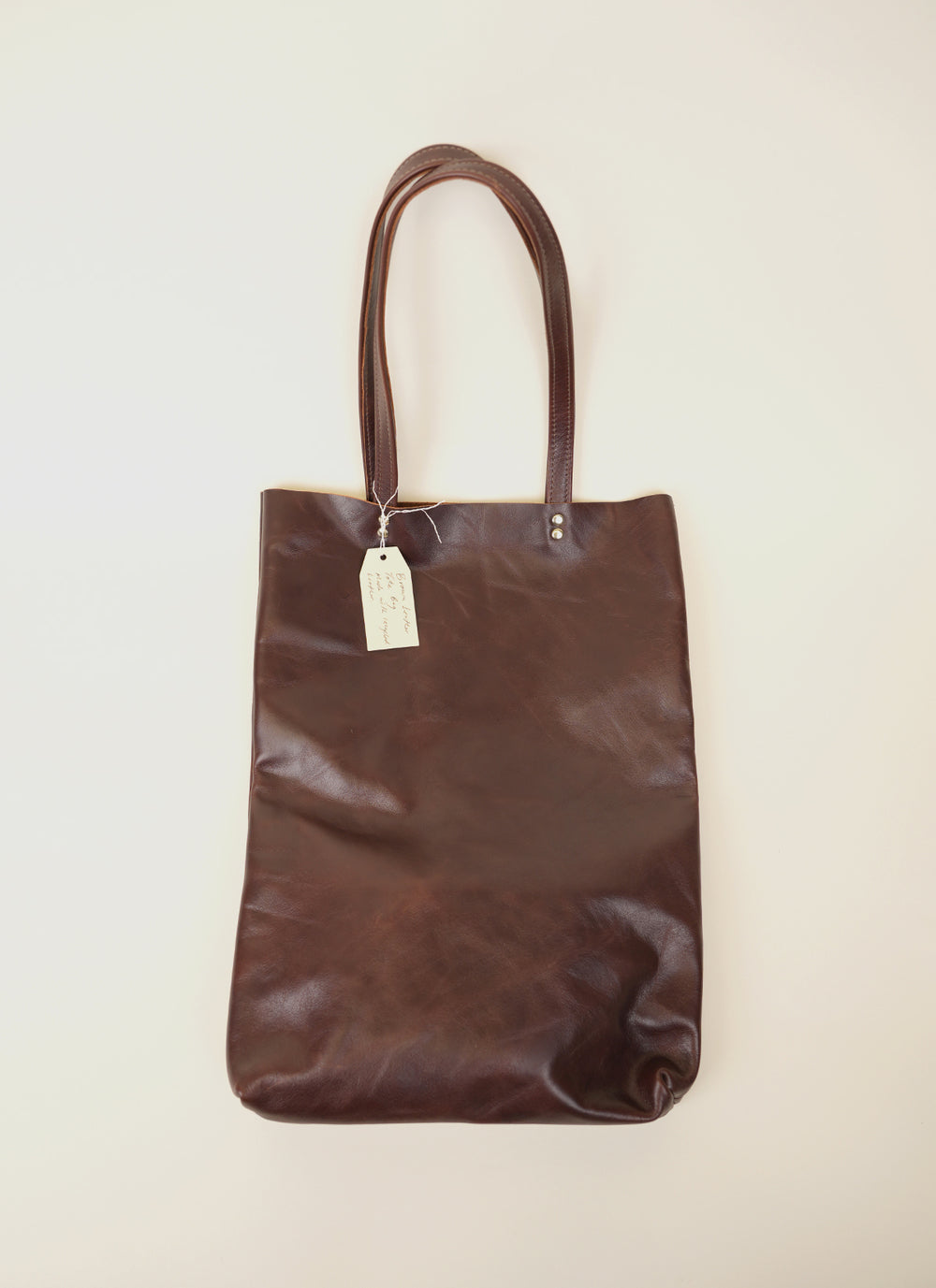 Ruby Perriton Brown Leather Tote Bag