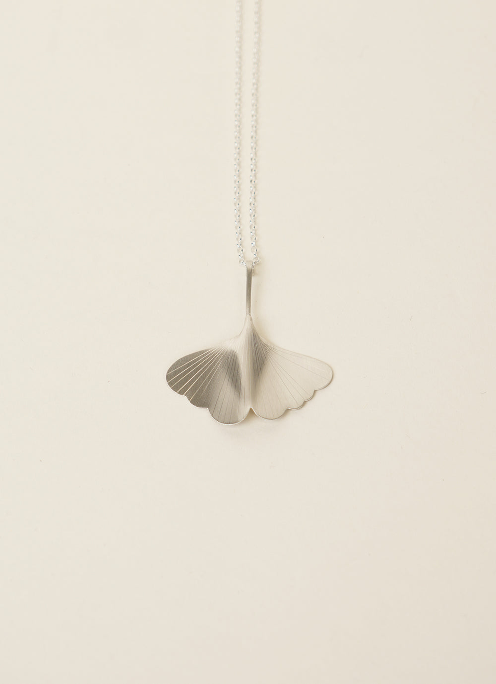 Ruth Baird Ginkgo Pendant Necklace