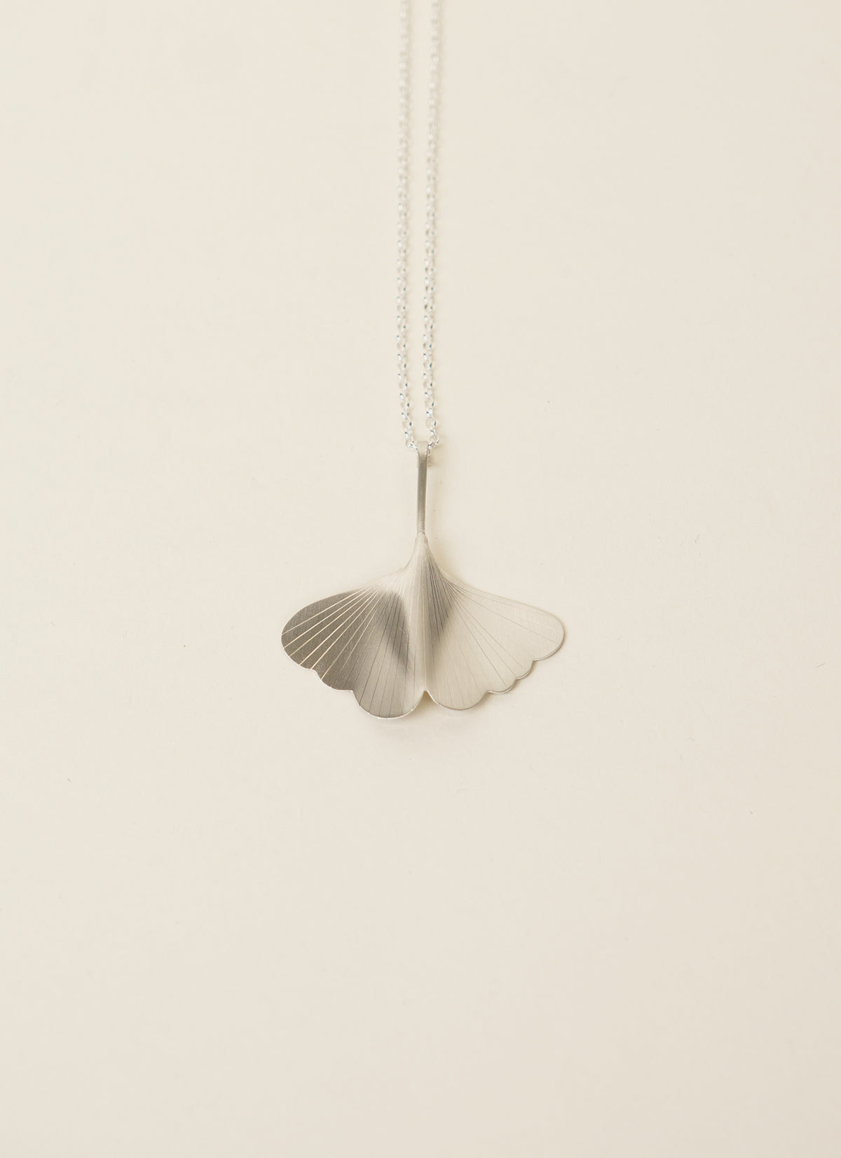 Ruth Baird Ginkgo Pendant Necklace