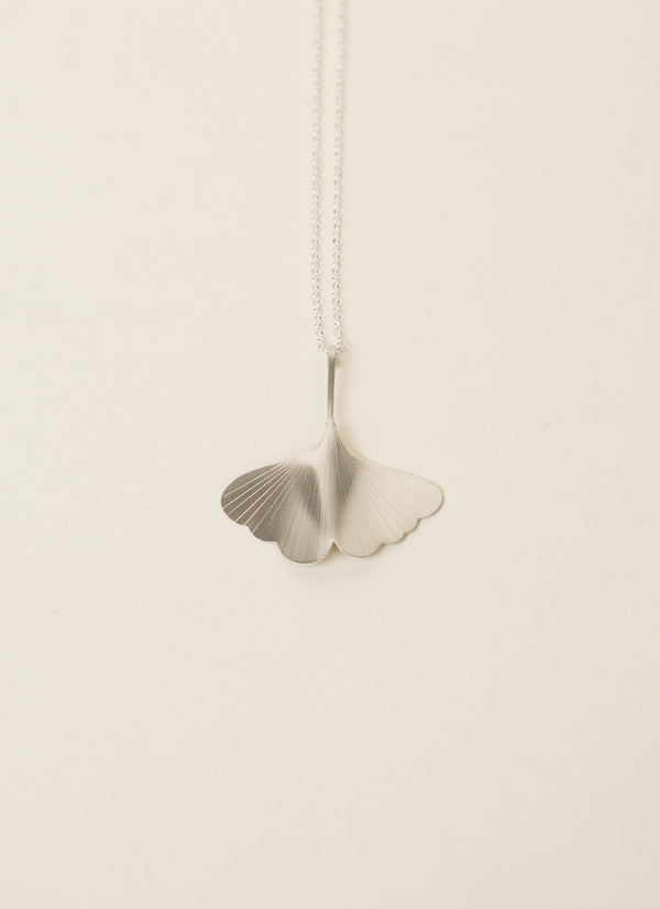 Ruth Baird Ginkgo Pendant Necklace