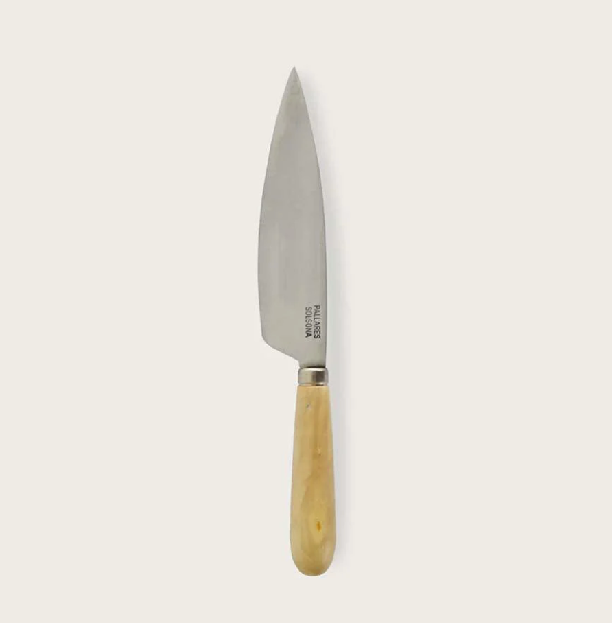 Pallares Box Wood 11cm Carbon Steel Knife