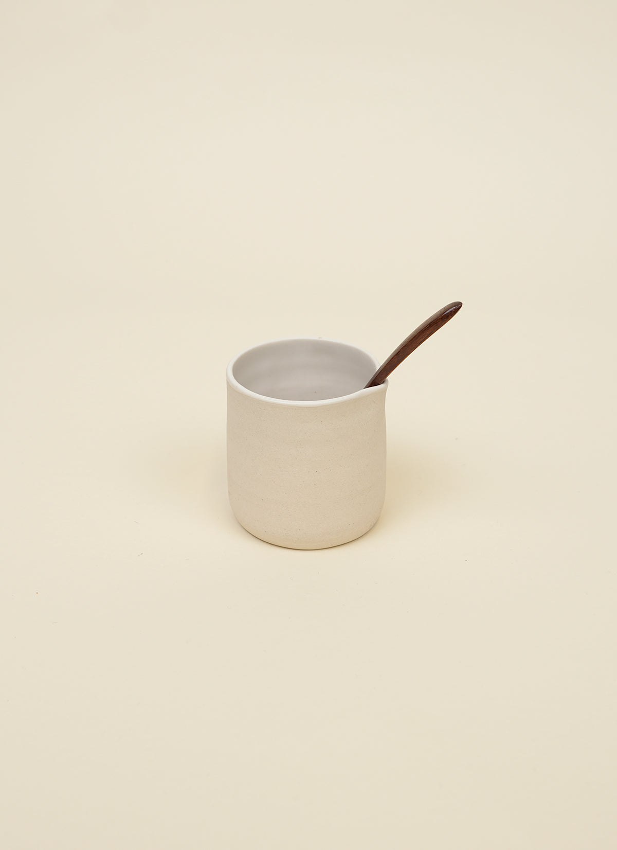 Shaw Road Ceramics Milk Jug and Spoon