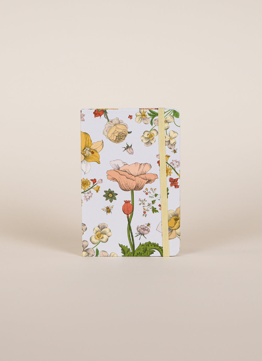 Father Rabbit Vintage Wallpaper Hardcover Notebook