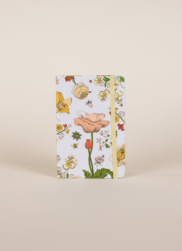 Father Rabbit Vintage Wallpaper Hardcover Notebook