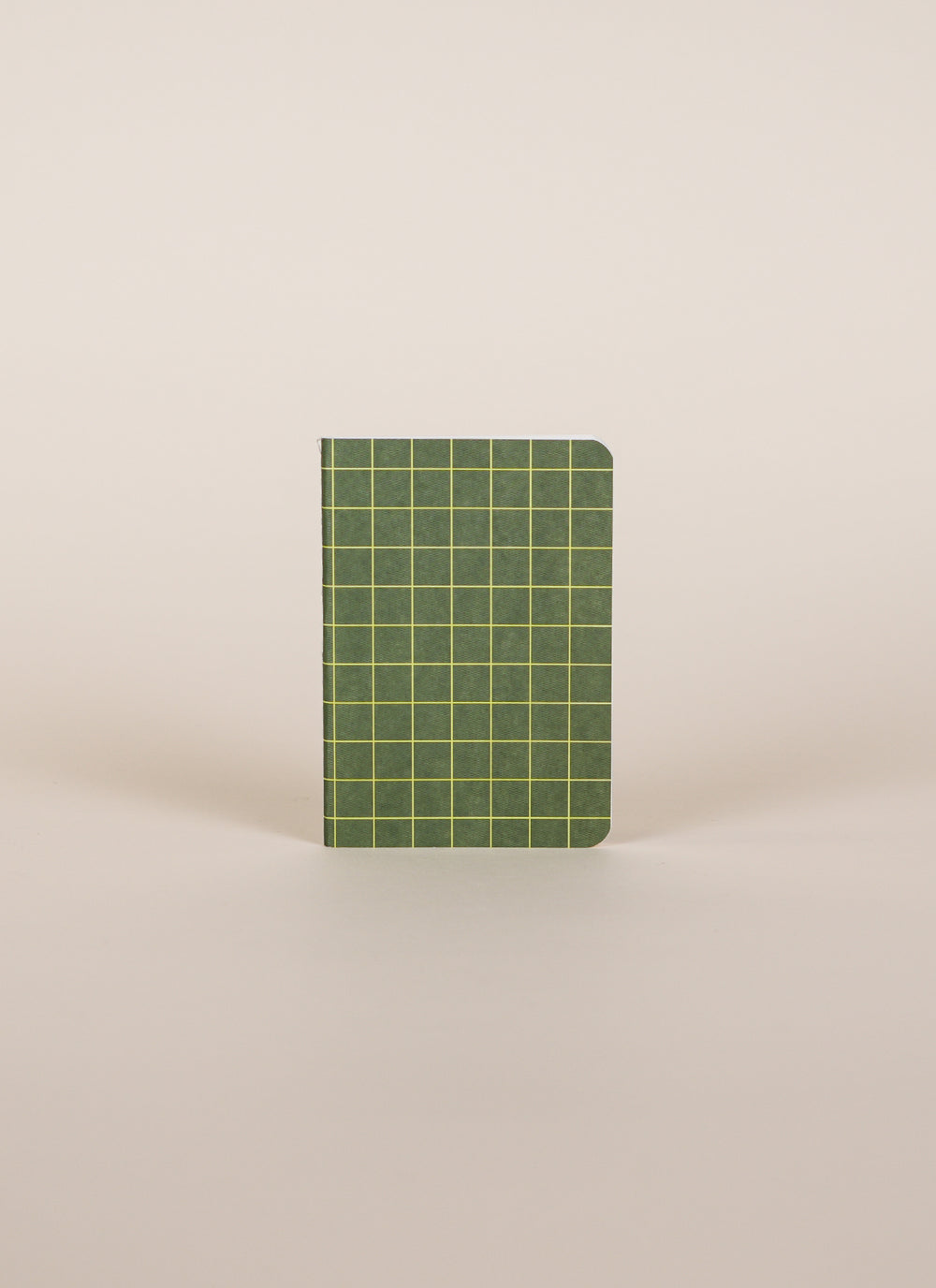 Lettuce Green Grid Pocket Notebook