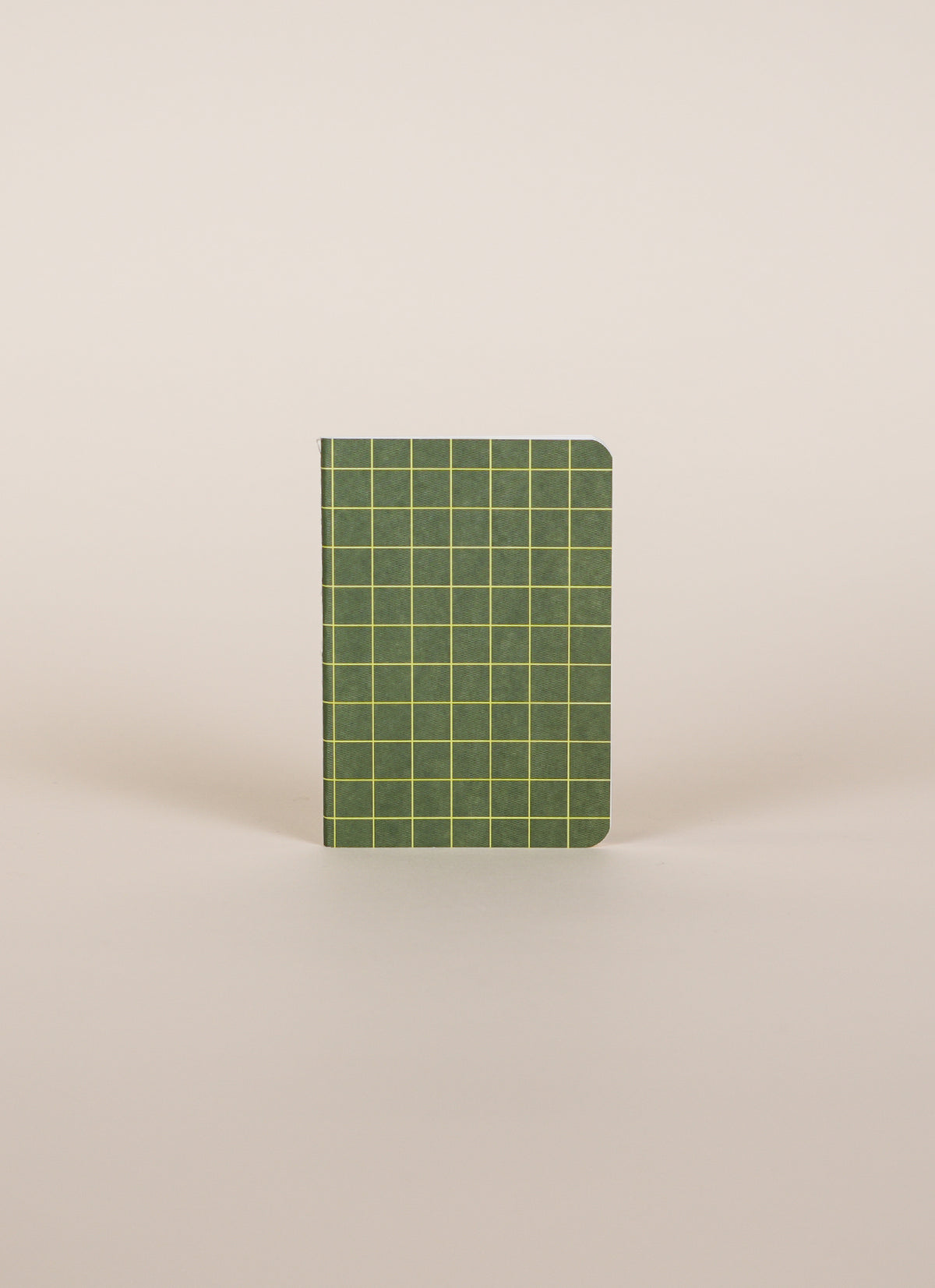 Lettuce Green Grid Pocket Notebook