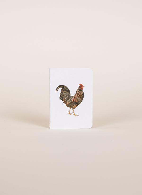 Father Rabbit Rooster B7 Pocket Notebook