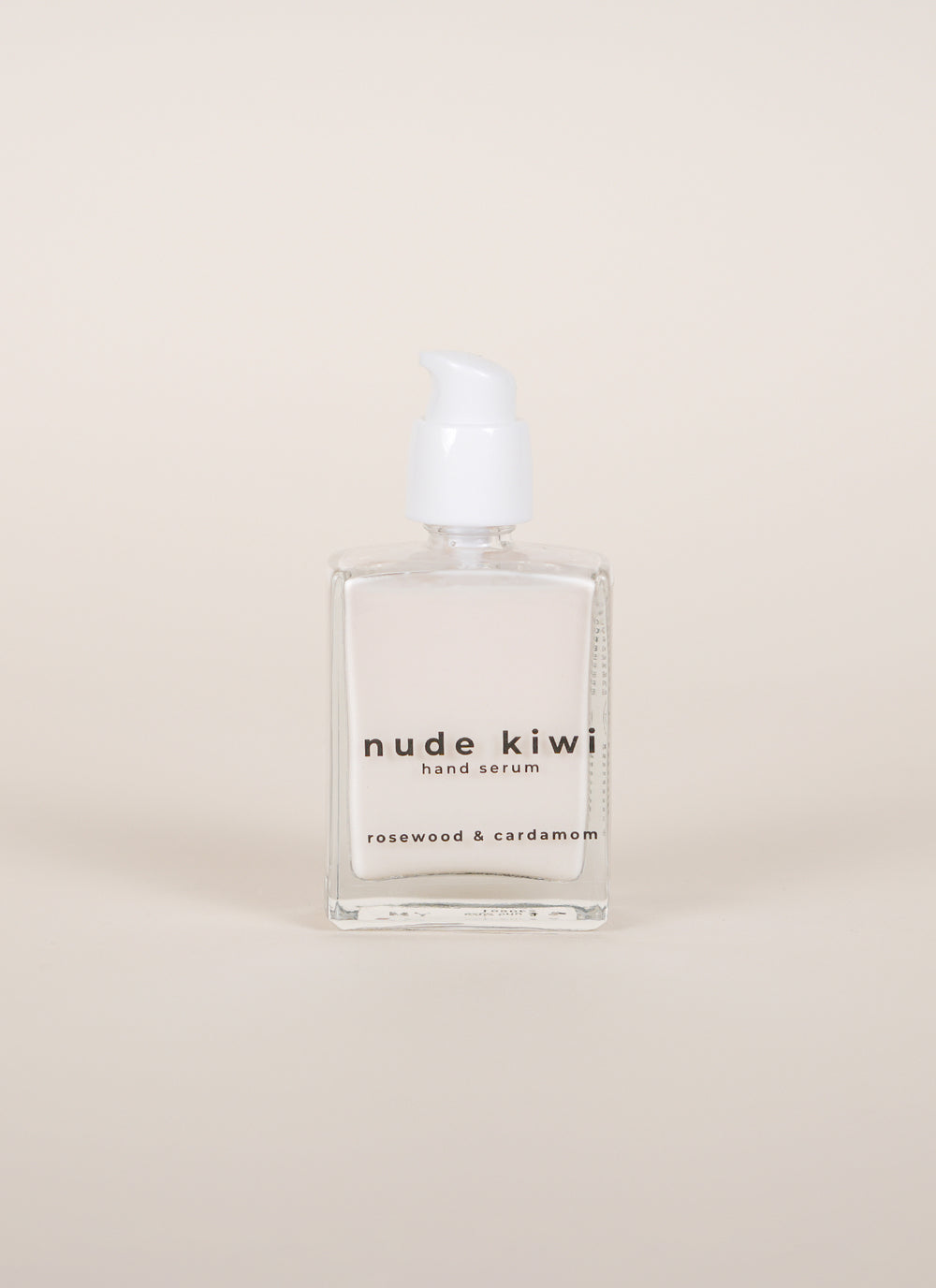 Nude Kiwi Hand Serum with Rosewood & Cardamom