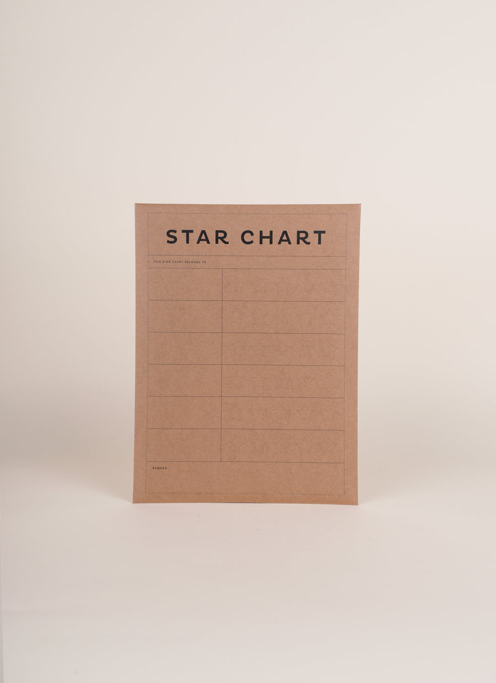 Father Rabbit A4 Star Chart