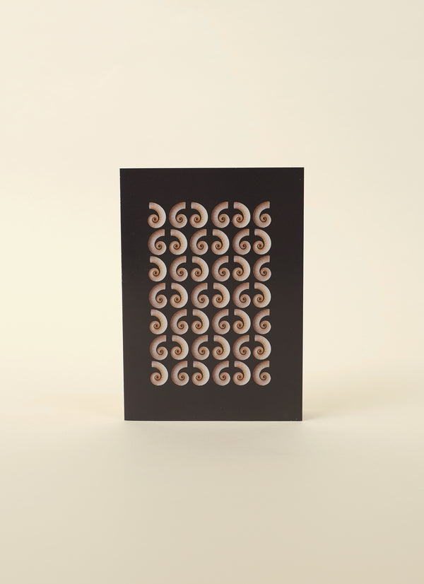 Tessa Chrisp Rams Horn Shell Card