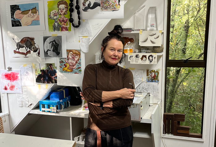 Cartooning with Anna Crichton