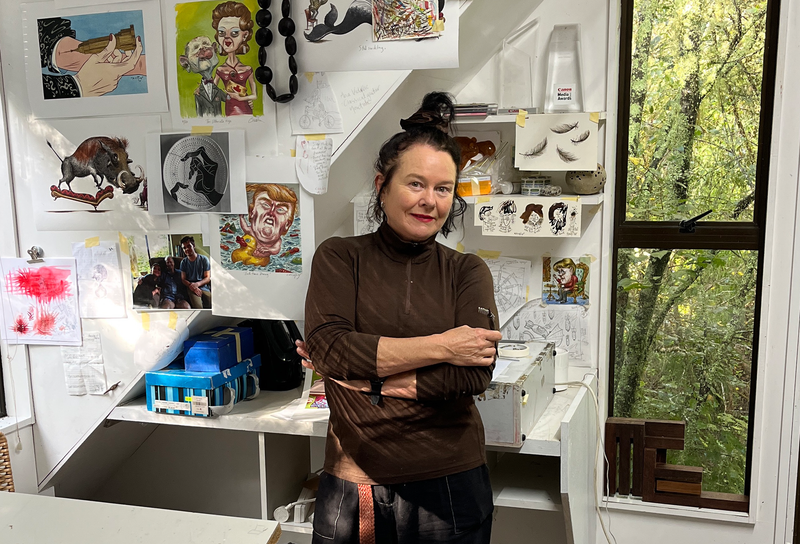 Cartooning with Anna Crichton