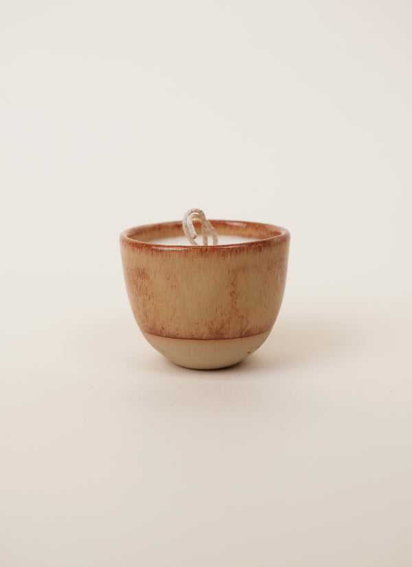 Light + Vessel Burnt Cream Yunomi Candle