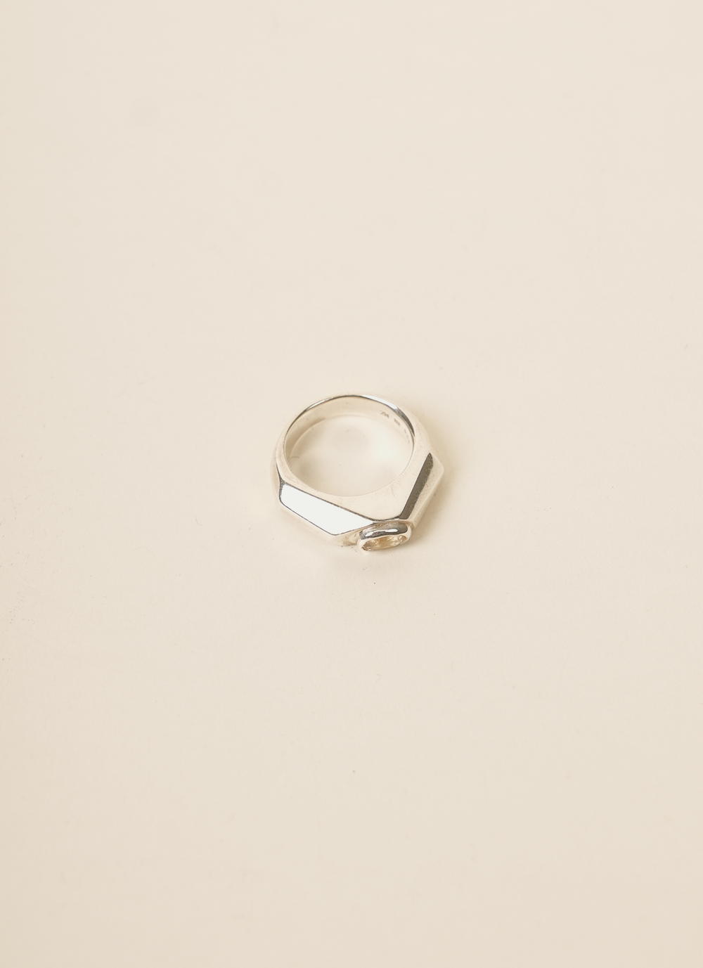Julia Marin Citrine Faceted Block Ring