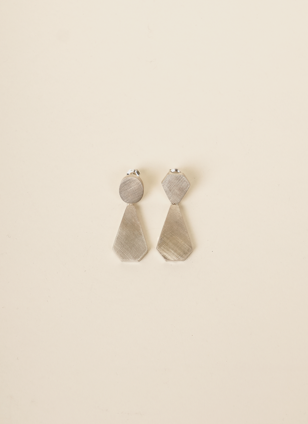 Julia Marin Double Asymmetric Block Earrings