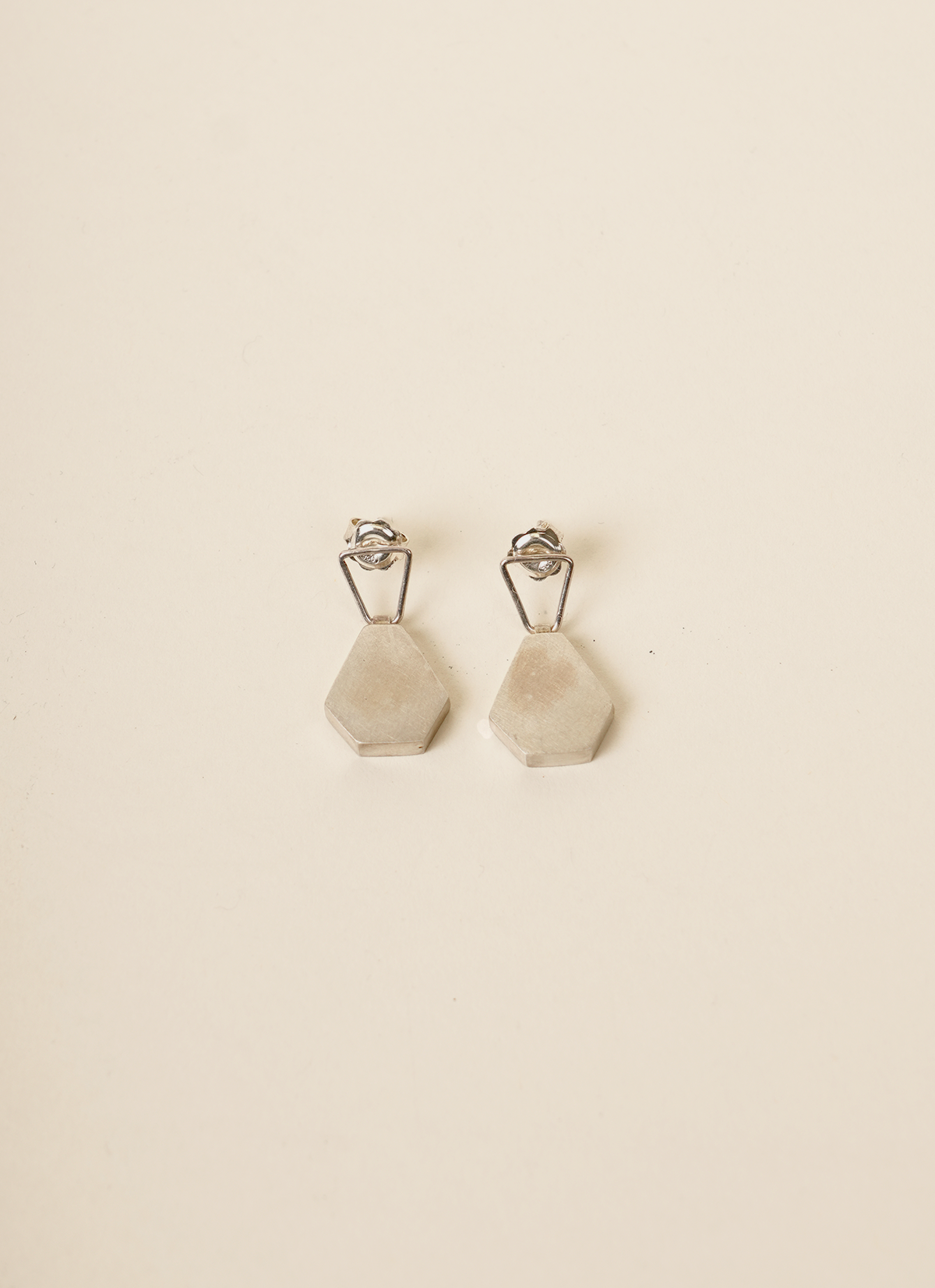 Julia Marin Small Hex Block Earrings