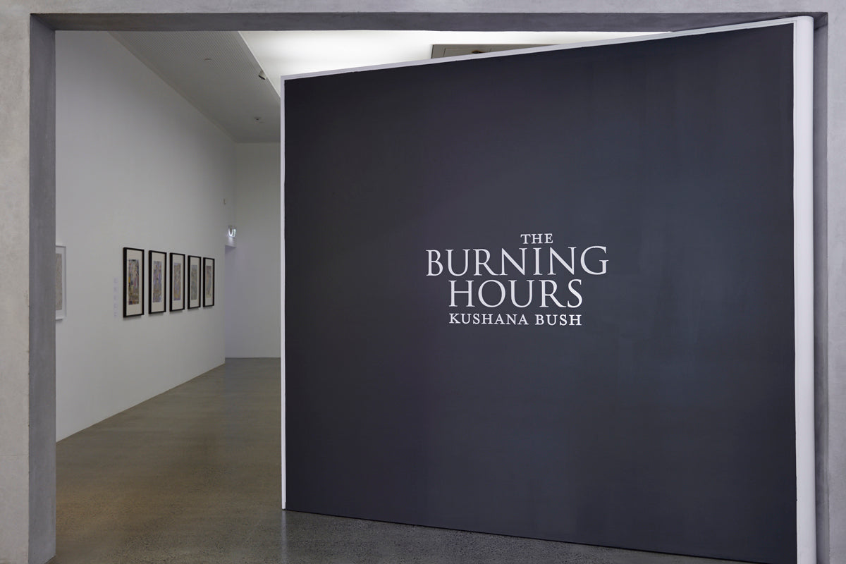 Kushana Bush: The Burning Hours exhibition photo