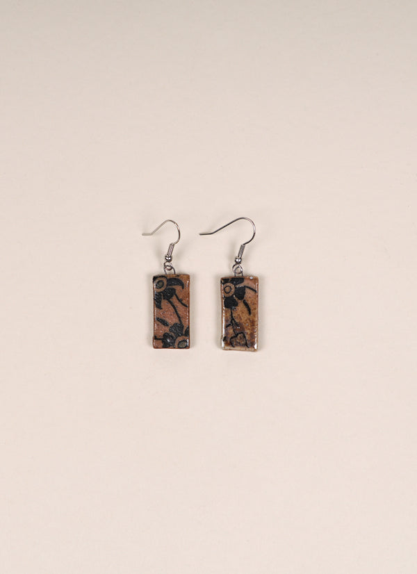 Melissa Mead Salt Fired Earrings