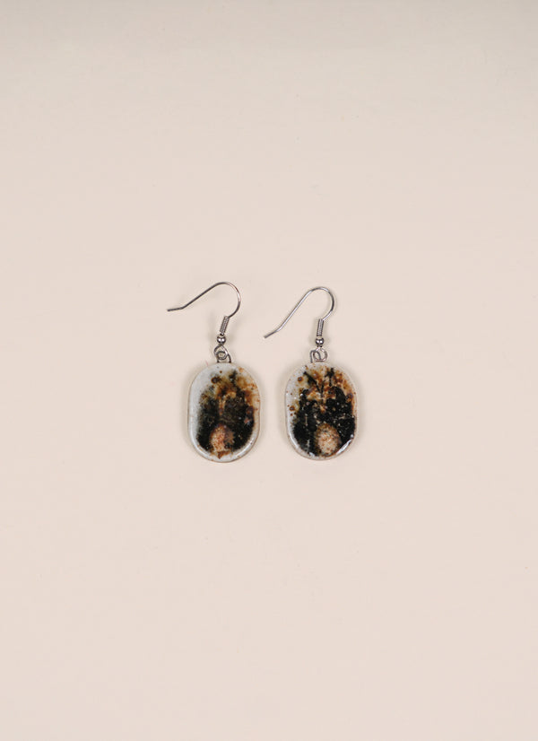 Melissa Mead Salt Fired Earrings