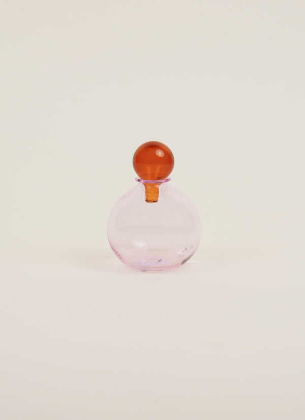 Lauren Hunt Bobble Vase Pink - Amber